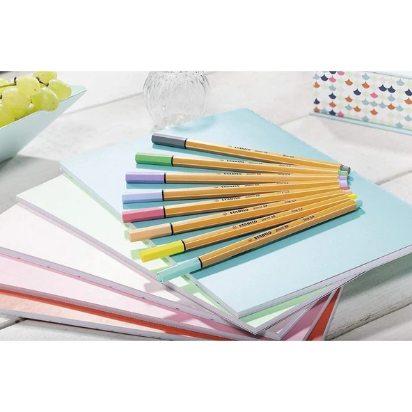 Stabılo Point 88 8'Li Pastel Paket - Resim 2