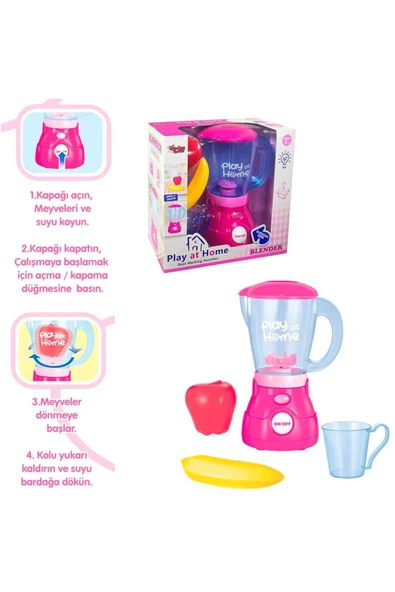 Vardem Işıklı Aksesuarlı Hareketli Blender - 4