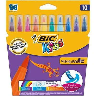 Bic Keçeli Kalem Visa Fırça Uç 10 Lu 828964 ürün görseli