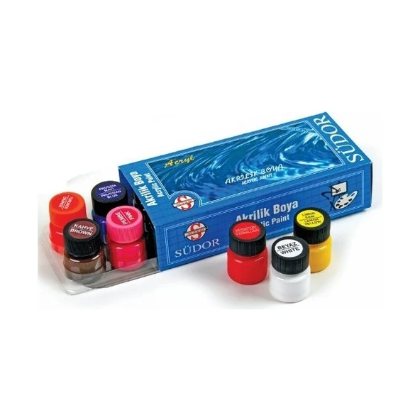 Südor Akrilik Boya Set 10X15 Ml Sd122 ürün görseli