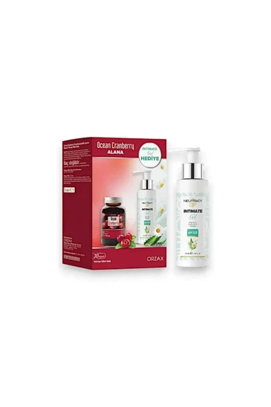 Ocean Cranberry Turna Yemişi Ekstresi 30 Kapsül + Neutracy İntim Jel 100 ml Hediyeli ürün görseli 1