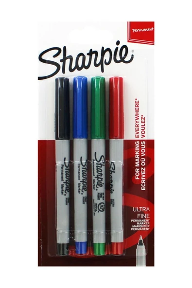 Sharpie Ultra Fine 4'lü Standard Renkler ürün görseli