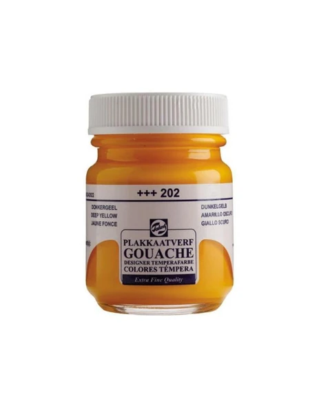 Talens Guaj Boya 202 Deep Yellow ürün görseli