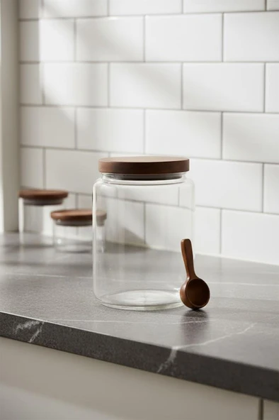 Mien Akasya Mega Cam Bakliyat Kavanozu Saklama Kavanozu 3000ml ürün görseli