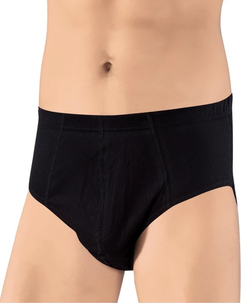 6 Adet Lüx Drm Erkek Pamuklu Penye Slip Külot 171 - Resim 2