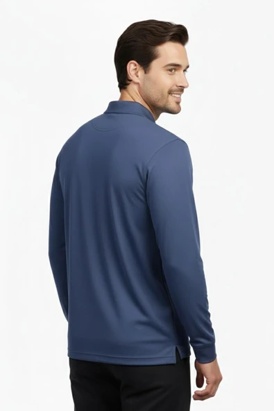 Erkek Gömlek Yaka Kol Manşetli Cepli Sweat 4249 BGL-ST04862 - Resim 11