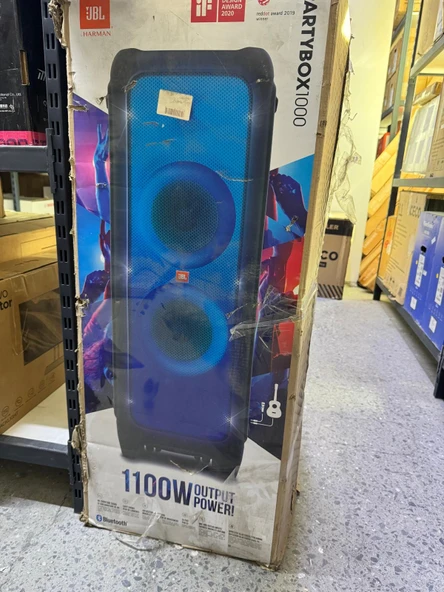 JBL Partybox 1000 Bluetooth Hoparlör Siyah - TEŞHİR