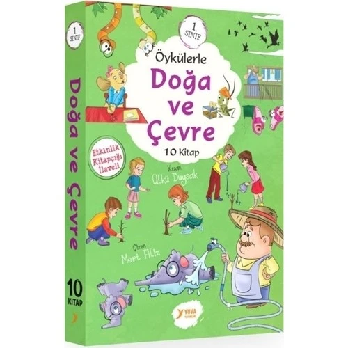 1. Sınıf Öykülerle Doğa ve Çevre Seti (10 Kitap Takım) ürün görseli