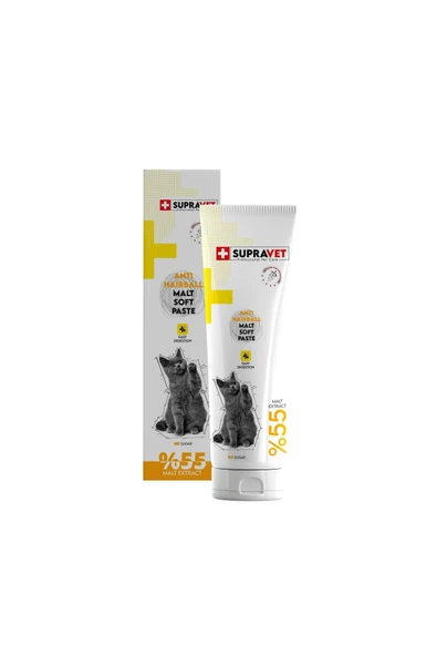 Supravet Anti-hairball Malt Kedi Macunu 30gr (Tüy Yumağı Önleyici Ve Tüy Sağlığı Destekleyici) - Resim 5