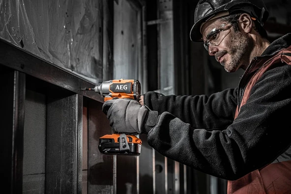 AEG Bss 18C3B3-0 18V Kömürsüz Akülü Darbeli Vidalama (Akü ve Şarj Cihazı Dahil Değildir) - 4935478940 - 3