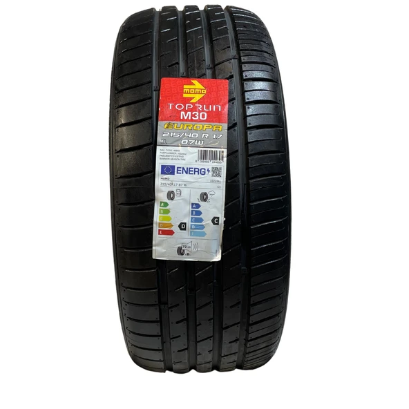 215/40R17  MOMO M30 TOPRUN 87W XL ürün görseli