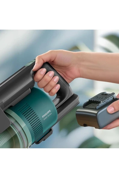 Philips 6000 Serisi XC6557/01 Şarjlı Dikey Süpürge - Resim 7