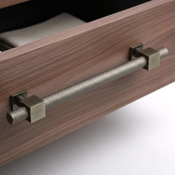 Antik Martel Metal Mobilya Kulp 160 mm Mobilya Çekmece Dolap Kapak Kolu Dayanıklı Tasarım Kulpu - Resim 7