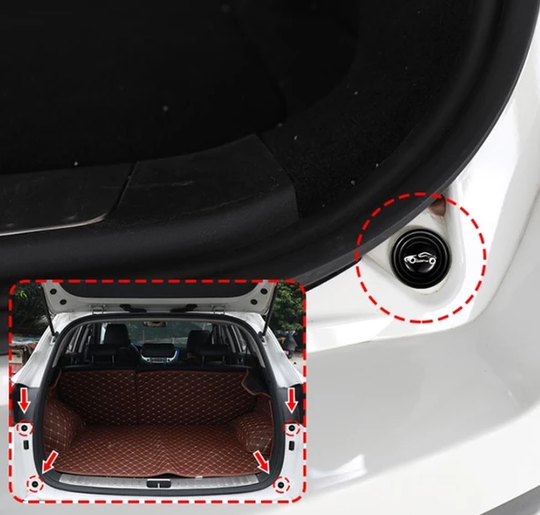 Araba Kapısı Darbe Emici Pad Seti - 4