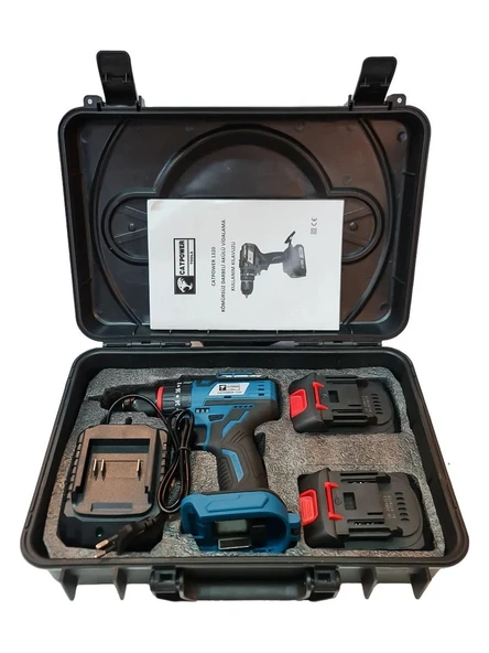 Catpower 1320 20 V 2.0 AH Kömürsüz Li-ion Çift Akülü Darbeli Vidalama - 2