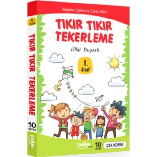 1. Sınıf Tıkır Tıkır Tekerleme (10 Kitap Takım) ürün görseli