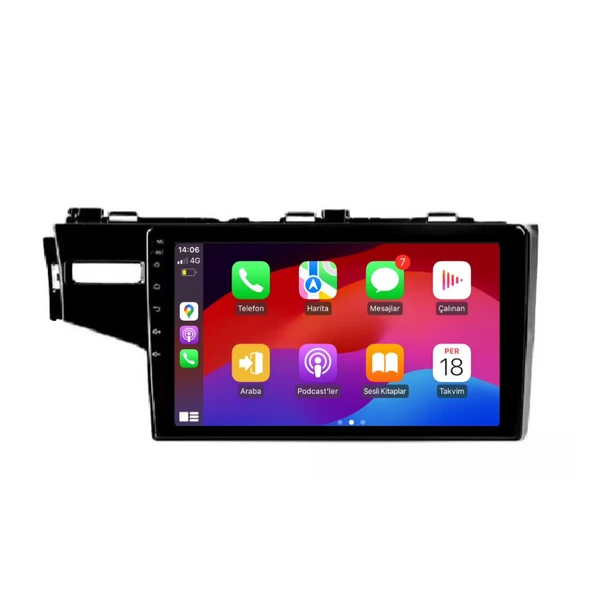 Honda Jazz 2K Görüntü Kalitesi Android 15 Multimedya Sistemi 8+256 Myway15-19 - Resim 3