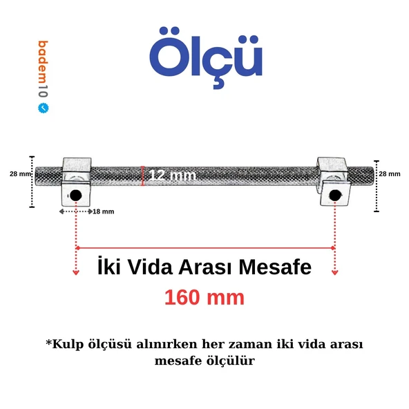 Antik Martel Metal Mobilya Kulp 160 mm Mobilya Çekmece Dolap Kapak Kolu Dayanıklı Tasarım Kulpu - Resim 4