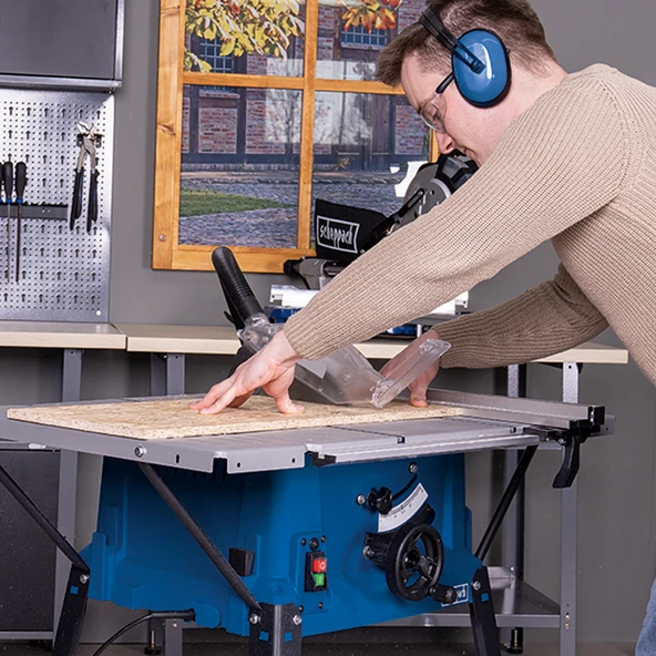 Scheppach HS100S Tablalı Yatar Testere 250 Mm 2000W - 5901310905 - 2