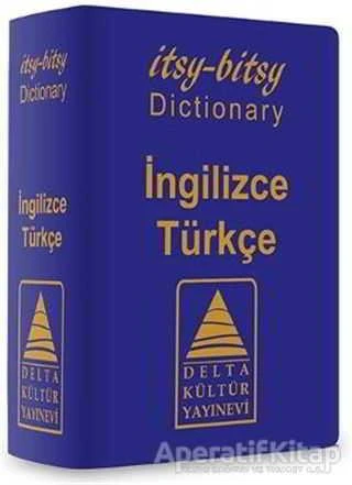 İtsy - Bitsy İngilizce-Türkçe Mini Sözlük ürün görseli