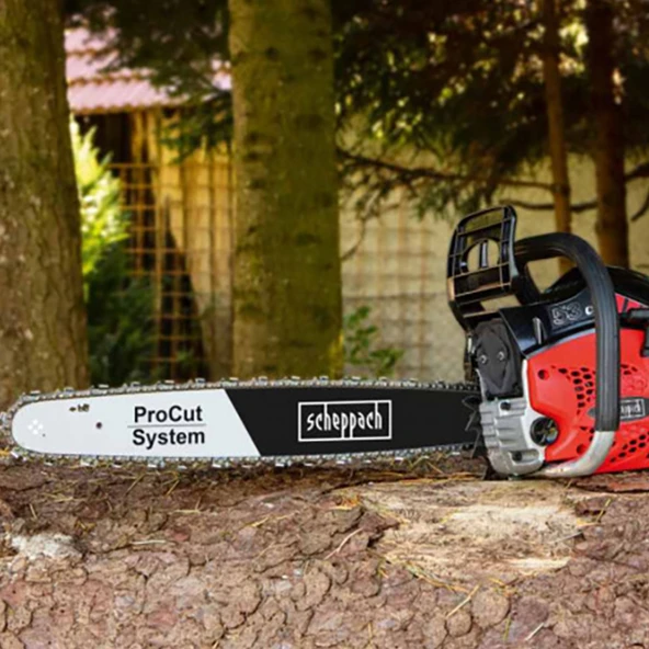 Scheppach PCS53 Benzinli Ağaç Kesme Makinesi 51Cm Pala - 5910130903 - 2