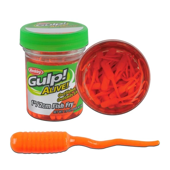 Berkley Gulp Alive Fish Fry LRF Silikon Yem - Resim 7