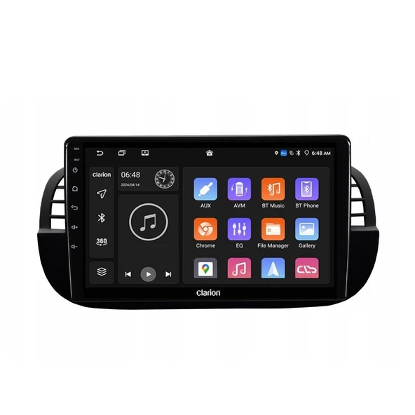 Fiat 500C 2K Görüntü Kalitesi Multimedya Sistemi 8+256 Myway 08-15 - Resim 5