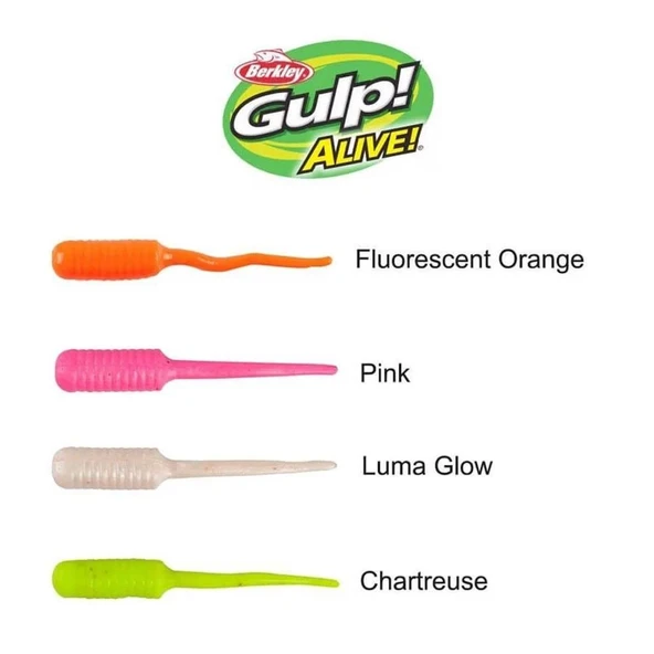 Berkley Gulp Alive Fish Fry LRF Silikon Yem - Resim 2