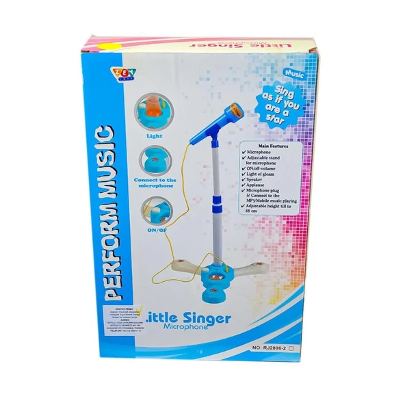 Çocuk ZEY2026 Mikrofon_ Zeytoys - Resim 2