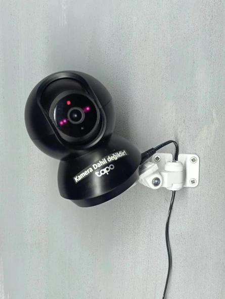 Duvar Montaj Aparatı – Tp-link Tapo 2k Wifi Güvenlik Kamerası C200 / C210 / C211 Uyumlu (kamera Dahil Değildir) ürün görseli 1