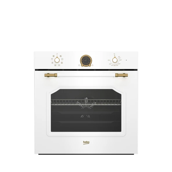Beko BFM 240 RB Rustik Beyaz Ankastre Fırın ürün görseli 1