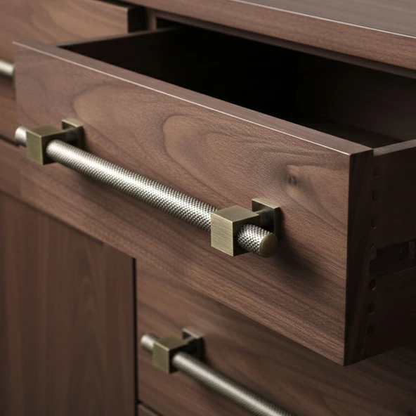 Antik Martel Metal Mobilya Kulp 160 mm Mobilya Çekmece Dolap Kapak Kolu Dayanıklı Tasarım Kulpu - Resim 8