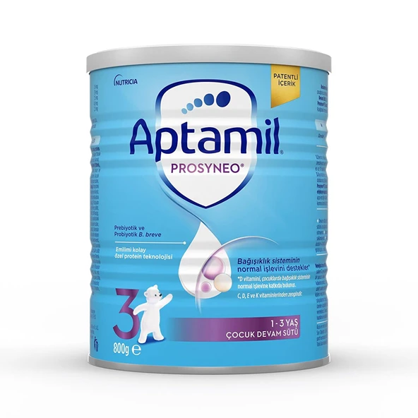 Aptamil Prosyneo 3 Bebek Sütü 1-3 Yaş 800 gr ürün görseli