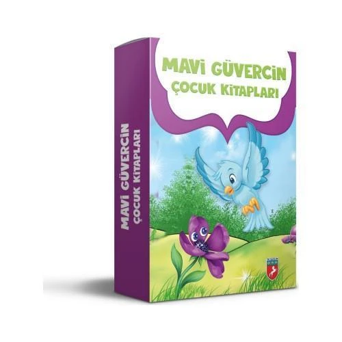 Tay 2. ve 3. Sınıflar İçin Mavi Güvercin Çocuk Kitapları 8 Kitap Kutulu Set ürün görseli