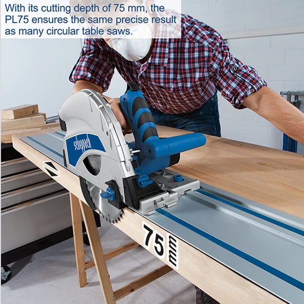 Scheppach PL75 Daldırmalı Daire Testere 1600W - 5901804901 - 3