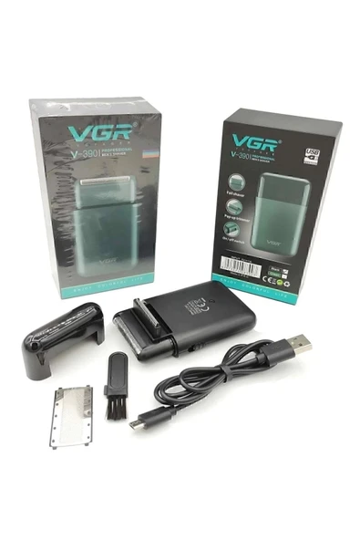 V-390 Sakal-vücut Sıfır Sakal Yanak Şarjlı Islak Ve Kuru Tıraş Makinesi ürün görseli 1