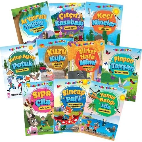 Mini Masallar 5 Seti (10 Kitap Takım) ürün görseli