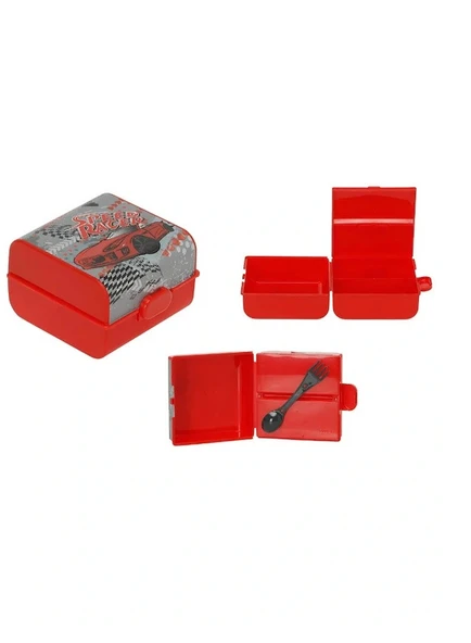 Herevin Desenli Beslenme Kutusu Speed Racer 14x14x9