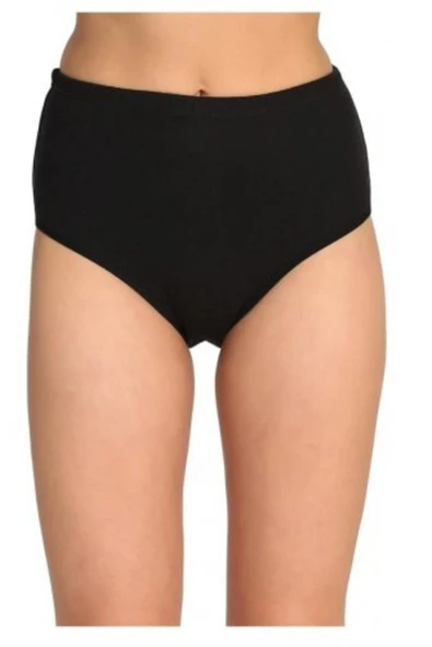 Form Angel Kadın Siyah Külot Dikişsiz Yüksek Bel Bato Slip 5205 ürün görseli 1