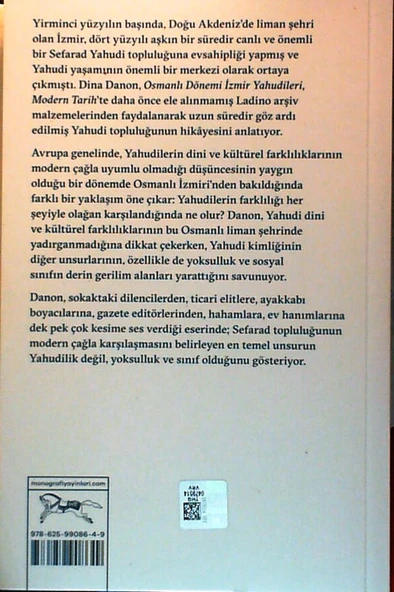 Osmanlı Dönemi İzmir Yahudileri - Modern Tarih - Resim 2