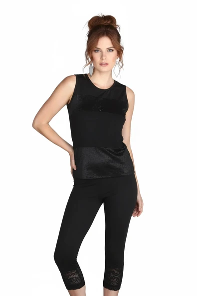 Berrak Kadın Dantelli Tayt Takım 2656 ürün görseli