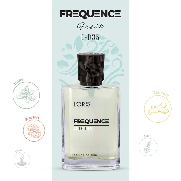 E-35 Frequence Erkek EDP Parfüm 50 ML - 2