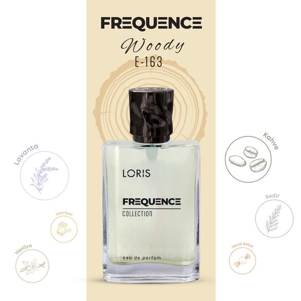 E-163 Frequence Erkek EDP Parfüm 50 ML - 2