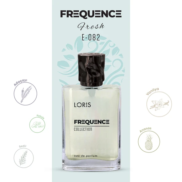 E-82 Frequence Erkek Parfüm EDP 50 ML - 4
