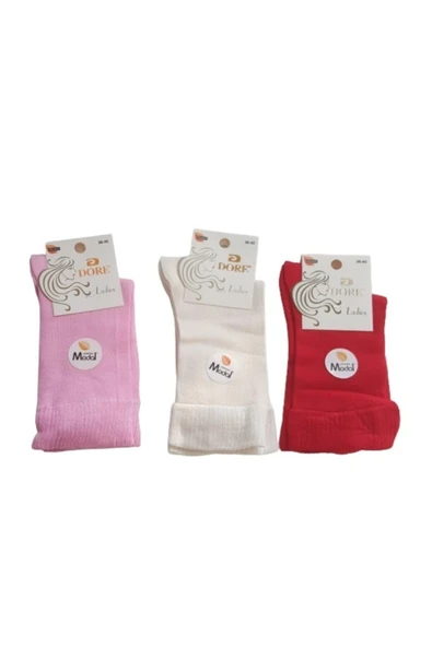 Dore Dore 3 Adet Modal Soket Çorap ürün görseli 1
