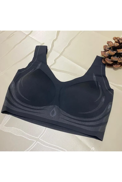 R.Y LINGERI Lazer kesim Çıkarılabilir Pedli toparlayıcı şık rahat yok gibi hayalet blazer sütyen - Resim 4