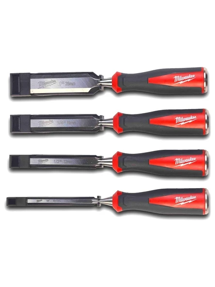 Milwaukee Iskarpela Set ( 6-12-19-25 mm ) 4 Parça- 4932479897 - Resim 2