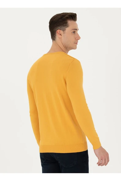 Erkek Bisiklet Yaka Slim Fit Kazak 1629680 - 6