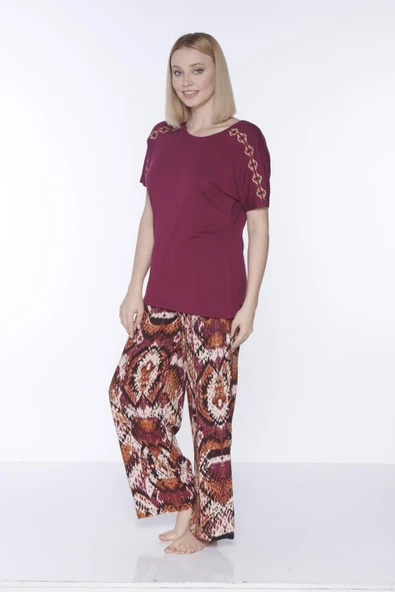 Poleren Kadın Ev Giyim 7521 - Resim 3