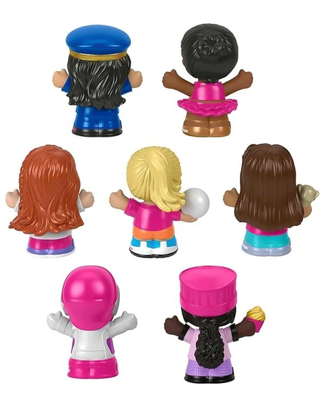 Fisher Price Little People Barbie ile Herşey Mümkün Barbie Figürleri HCF58 - Resim 3